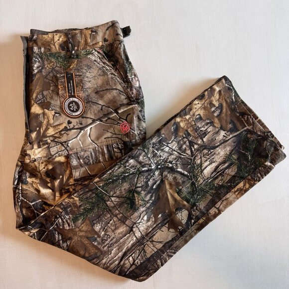NEW Realtree Game Winner Pants Women’s XL Pink Accents Ladies Camouflage NWT - Picture 1 of 14